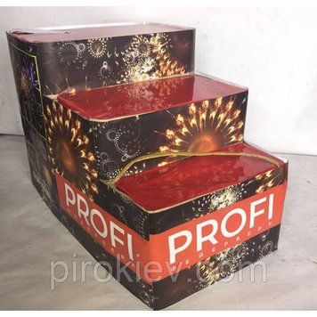 Фейерверк PROFI СУ 08-91W MIX 30-50-75 мм. + веер СУ 08-91W MIX фото