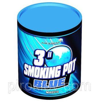 Синий дым "Smoking pot blue" 3" MA0510/B MA0510/B фото